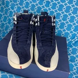 Nike Air Jordan 12 Men’s size 9 International flight retro og navy blue obsidian Nike | Shoes | Nike Air Jordan 2 Mens Size 9 International  main image 3